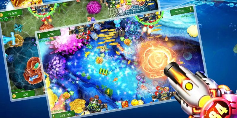 Những bản đồ được tích hợp trong game bắn cá tạo thử thách cho hội viên 